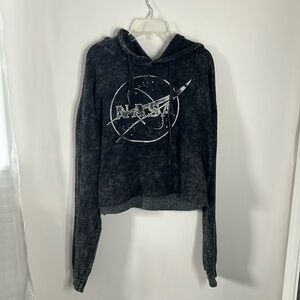 Chemistry NASA Cropped Sweatshirt